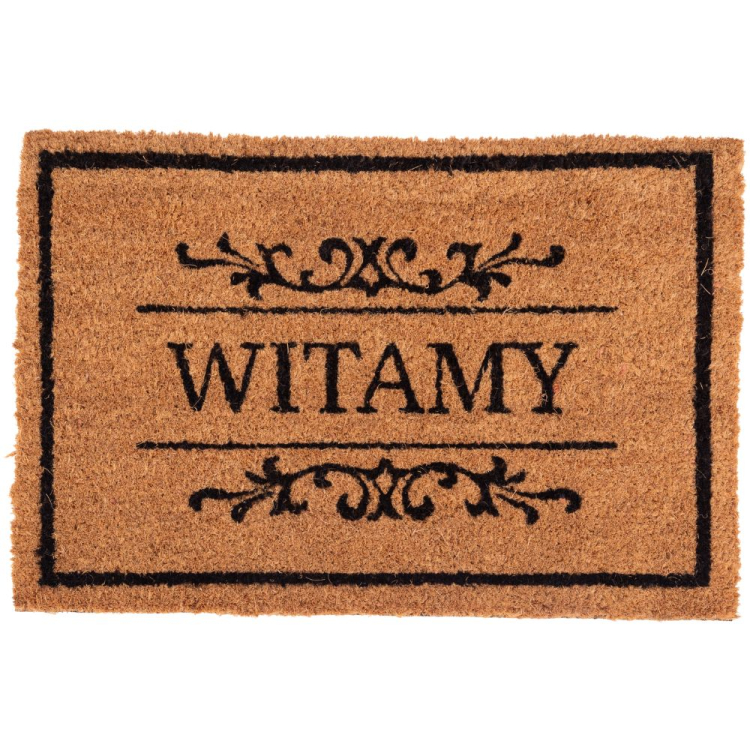 Wycieraczka kokosowa HOME 60x40cm wzór 4